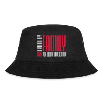 you would understand quote - Bucket Hat - black - Front - Lela (165cm)
