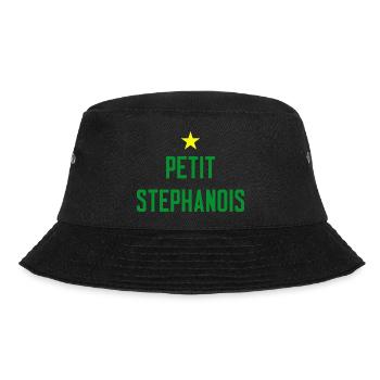 petit stephanois st etienne bébé enfant supporter - Bob - noir - Devant - Lela (165cm)