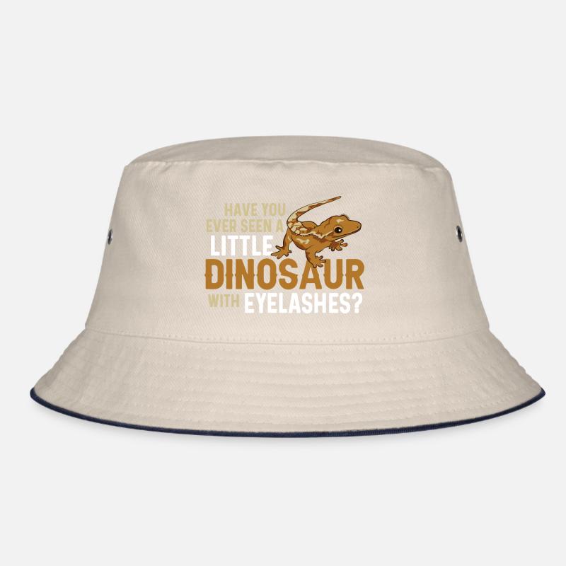 Kronengecko Eidechse Reptil Herpetologe Bucket Hat