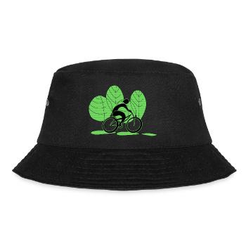 Radfahrer - Bucket Hat - Schwarz - Vorne - Lela (165cm)
