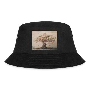 Herbst 2022 - Bucket Hat - Schwarz - Vorne - Lela (165cm)