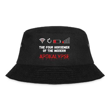 The four horsemen of the modern apocalypse. Nerdy - Bucket Hat - black - Front - Lela (165cm)