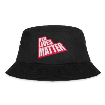 old lives matter quote - Bucket Hat - black - Front - Lela (165cm)