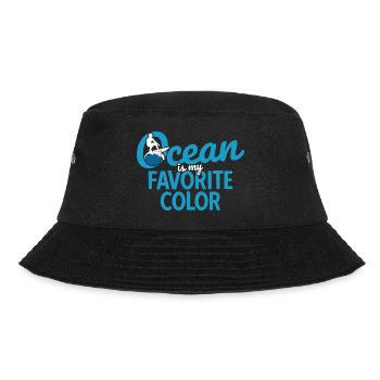 Surfen Wellenreiten Für Surfing - Bucket Hat - Schwarz - Vorne - Lela (165cm)