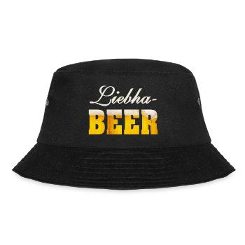 Liebha-beer Liebhaber Humor cool - Bucket Hat - Schwarz - Vorne - Lela (165cm)