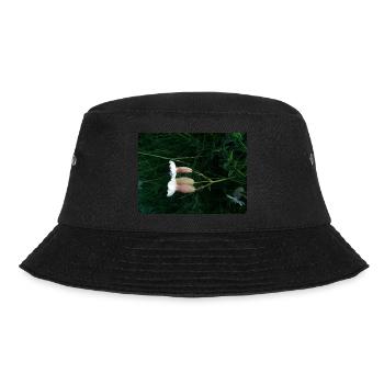 Flower lying down by the wind - Bucket Hat - black - Front - Lela (165cm)