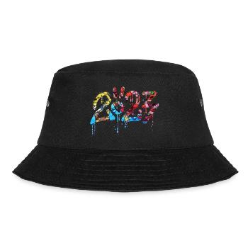 Style graffiti Splash hip hop couleurs peintre 2023 - Bob - noir - Devant - Lela (165cm)