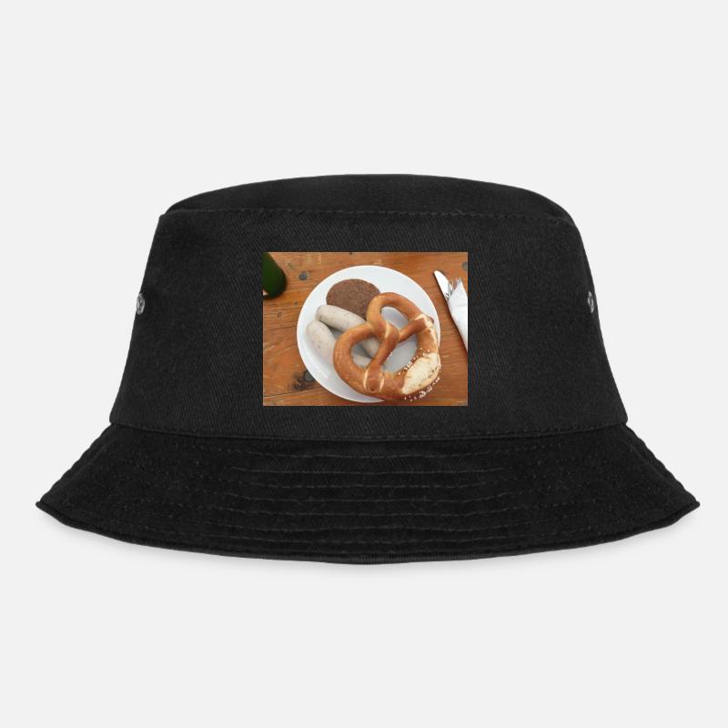 bayerisches essen - Bucket Hat - Schwarz