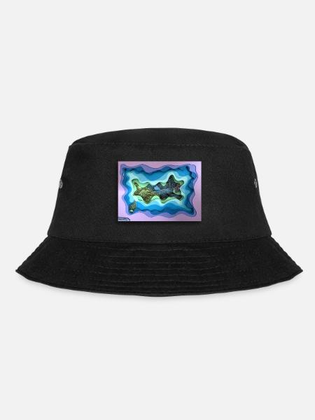 Wonderland - Bucket Hat - black