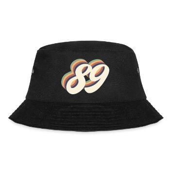 89th anniversary vintage - Bucket Hat - black - Front - Lela (165cm)