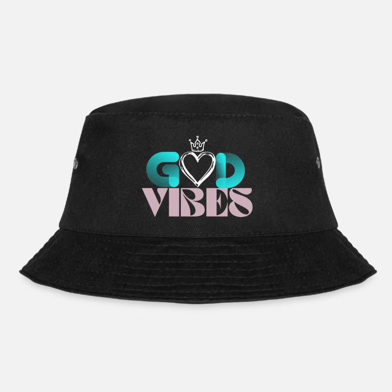 GodVibes - Bucket Hat - Schwarz