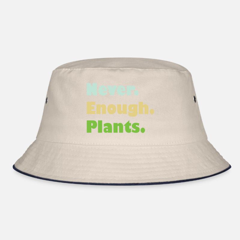 NEVER ENOUGH PLANTS - Plants House Bucket Hat