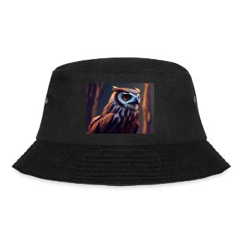 Hedwigs Freundin mystische Eule - Bucket Hat - Schwarz - Vorne - Lela (165cm)