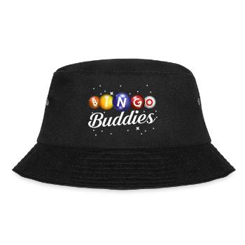 Bingo Buddies | Bingo - Bucket Hat - Schwarz - Vorne - Lela (165cm)