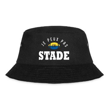 Rugby J peux pas j ai stade humour rugby clermont - Bob - noir - Devant - Lela (165cm)