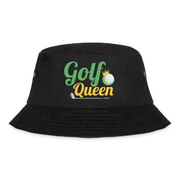 Golf Queen Par Tee Golfing - Bucket Hat - black - Front - Lela (165cm)