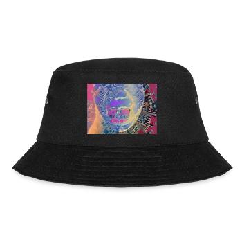 Digital Art "eat my Tongue" TTT - Bucket Hat - black - Front - Lela (165cm)