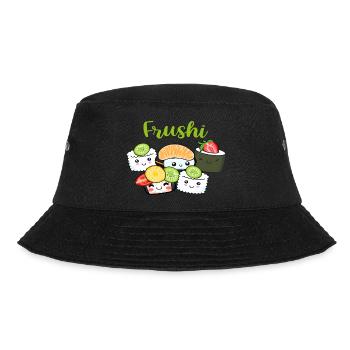 Frushi Sushi - Bucket Hat - black - Front - Lela (165cm)