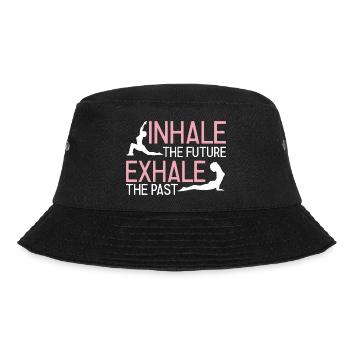 Yogalehrer Spruch Für Yogi Yoga - Bucket Hat - Schwarz - Vorne - Lela (165cm)
