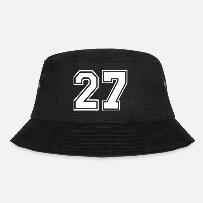 27 - Bucket Hat - Schwarz