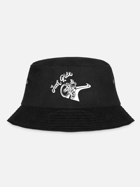 Triathlon Swim Bike Run Marathon - Bucket Hat - Schwarz