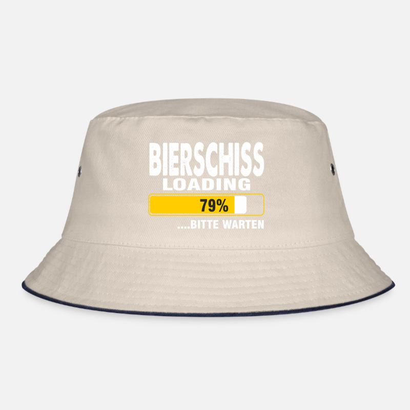 Bierschiss loading Bierparty Biertrinker kostüm Bucket Hat