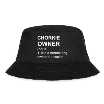 Chorkie Owner I Chihuahuas Yorkshire Terrier - Bucket Hat - Schwarz - Vorne - Lela (165cm)