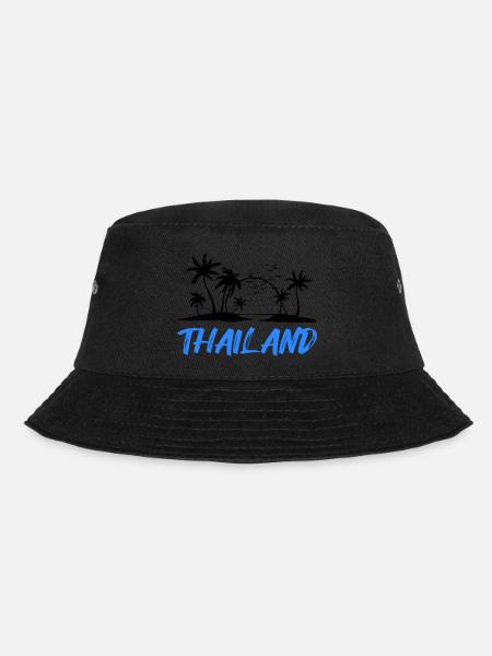 thailand - Bucket Hat - Schwarz