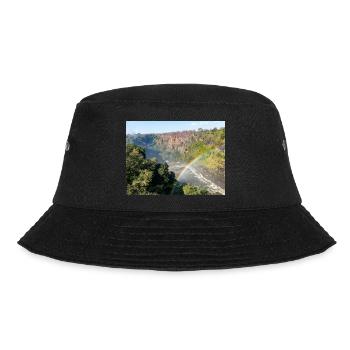 Schlucht in der Nähe der Victoriafälle in Simbabwe - Bucket Hat - Schwarz - Vorne - Lela (165cm)