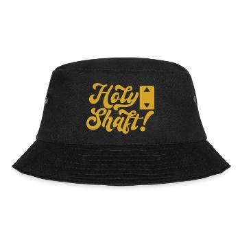 Holy Shaft - Escalator Repairman Elevator Shaft - Bucket Hat - Schwarz - Vorne - Lela (165cm)