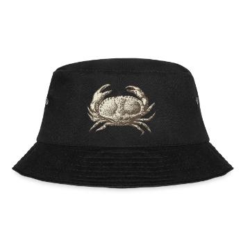 Meerestiere - Bucket Hat - Schwarz - Vorne - Lela (165cm)