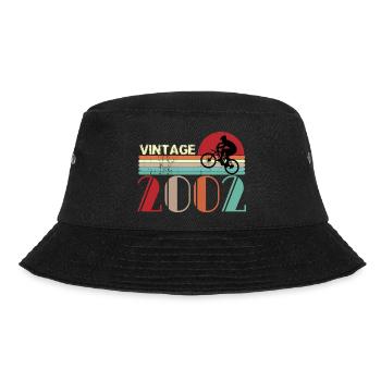 Vintage Birthday retro sunset design - Bucket Hat - black - Front - Lela (165cm)