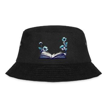 Book Gift Book Lover Reading Books Readers - Bucket Hat - black - Front - Lela (165cm)