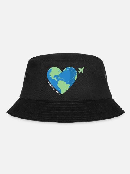 Coeur voyageur -addict de voyage - Bob - noir