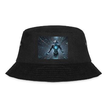 Synthesis of the future of technology - Bucket Hat - black - Front - Lela (165cm)