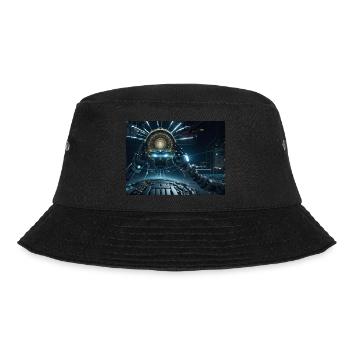 Synthesis of the future of technology - Bucket Hat - black - Front - Lela (165cm)