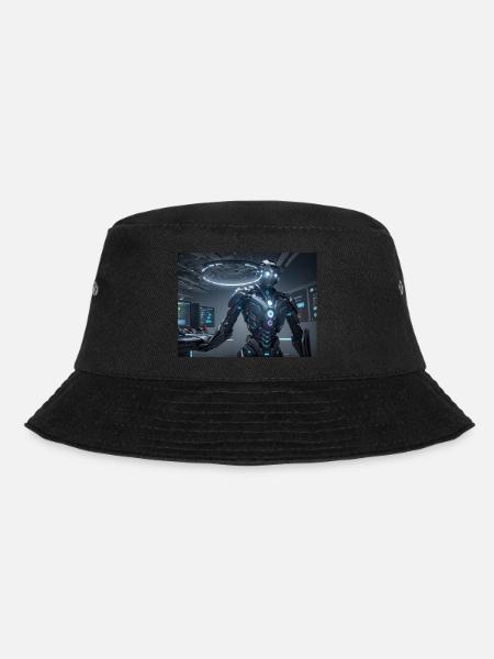 Synthesis of the future of technology - Bucket Hat - black