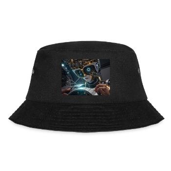 Synthesis of the future of technology - Bucket Hat - black - Front - Lela (165cm)