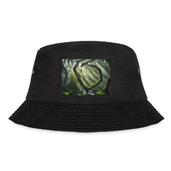 Enchanted forest - Bucket Hat - black - Front - Lela (165cm)