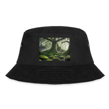 Forest spirits - Bucket Hat - black - Front - Lela (165cm)