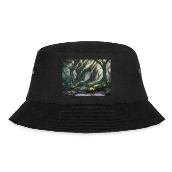 the magic forest - Bucket Hat - black - Front - Lela (165cm)