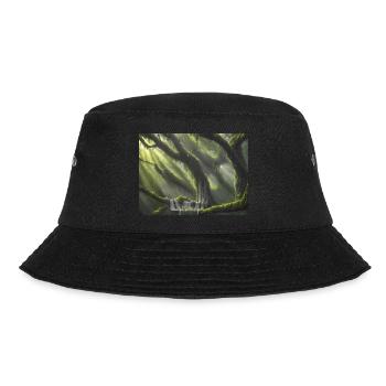 magical forest - Bucket Hat - black - Front - Lela (165cm)