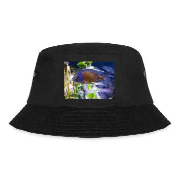 Copadichromis borleyi Buntbarsch - Bucket Hat - Schwarz - Vorne - Lela (165cm)