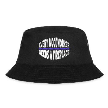 carpenter hoodies and sweatshirts geek - Bucket Hat - Schwarz - Vorne - Lela (165cm)