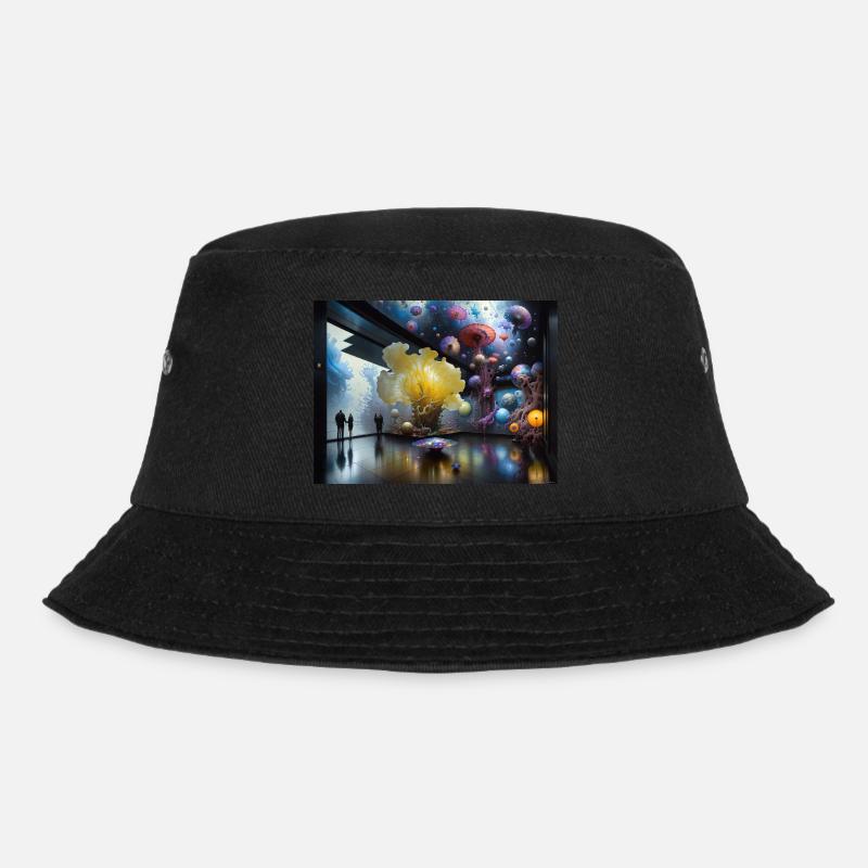 Journey by Actarus #12 - Bucket Hat - black