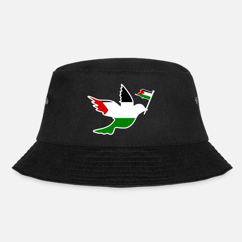 Free palestine - Bucket Hat - Schwarz