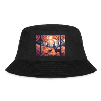 Fields under the Sun (Fall Collection) - Bucket Hat - black - Front - Lela (165cm)