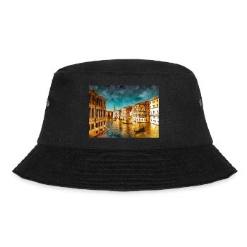 Grand Canal au Pont du Rialto - Bob - noir - Devant - Lela (165cm)