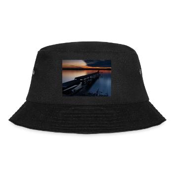 Sunset at Lake Ammersee - Bucket Hat - black - Front - Lela (165cm)