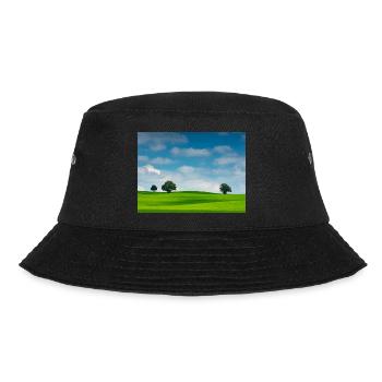 Calming landscape - Bucket Hat - black - Front - Lela (165cm)